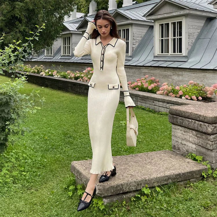 Parisian™ | Chic Ruffle Maxi Dress